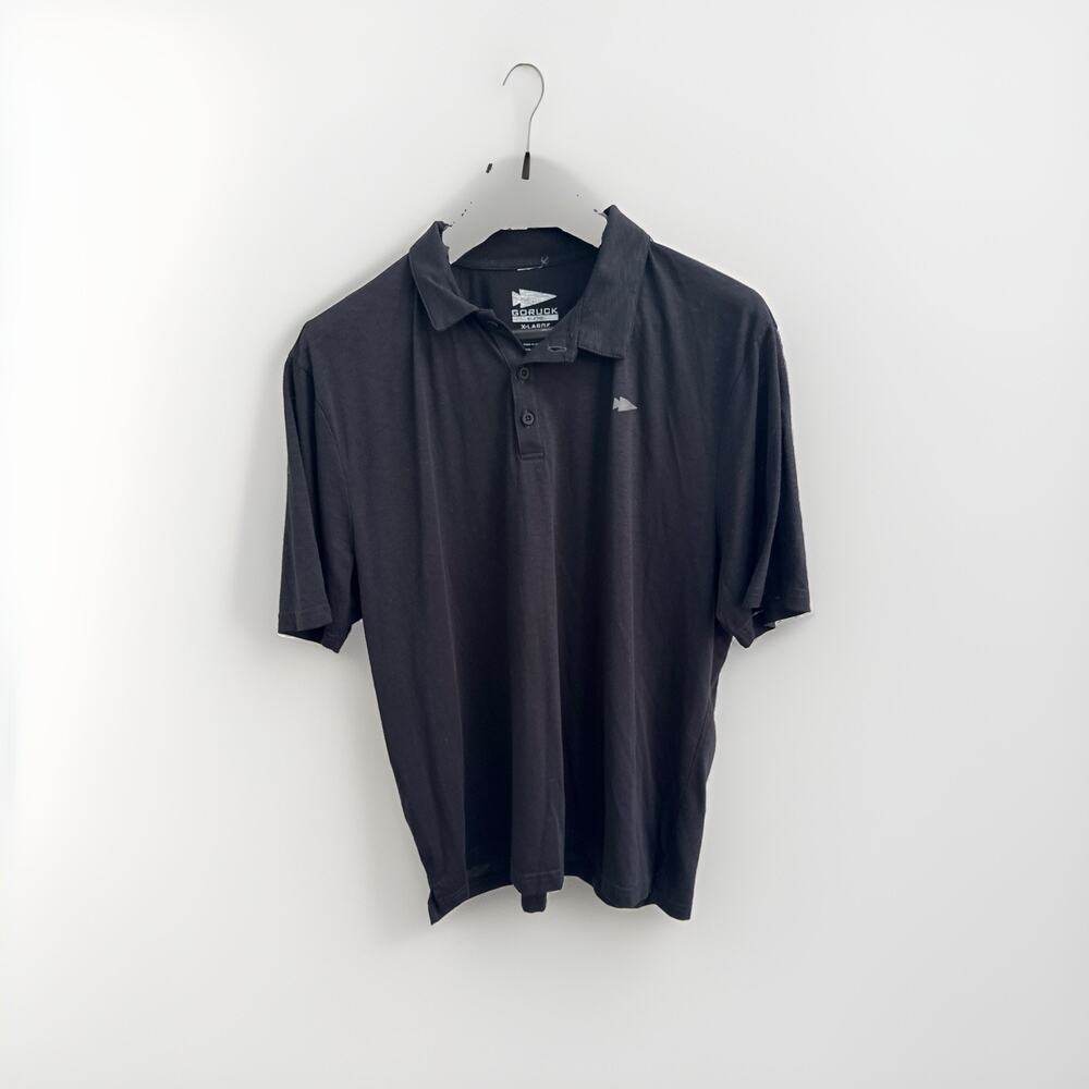GoRuck American Polo Shirt Mens XL Tough 365 Stretch Performance Short Sleeve